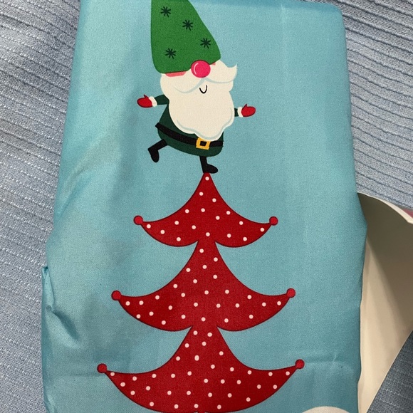 Gnomes & trees shower curtain - Picture 6 of 7